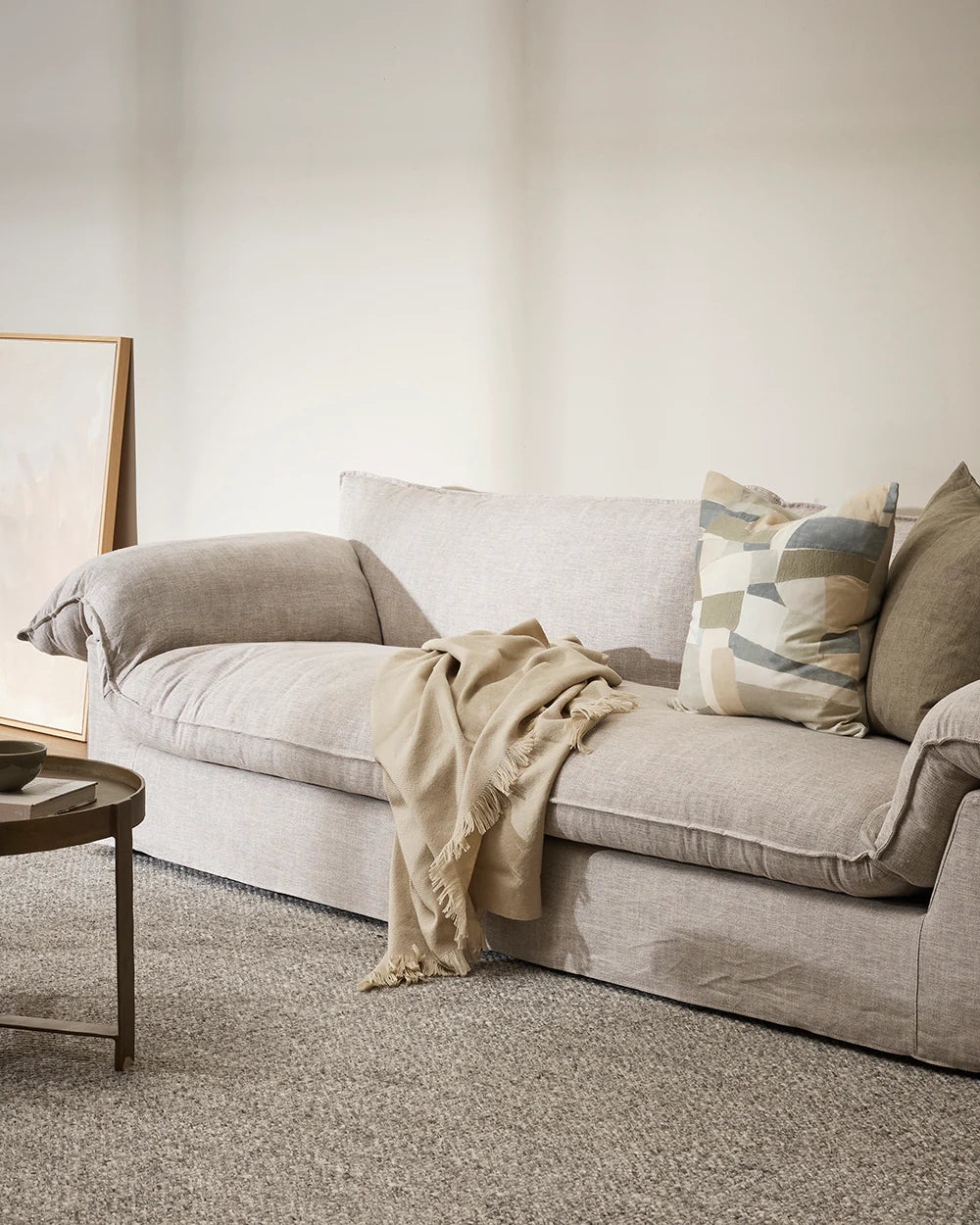 Altona Throw - Oat